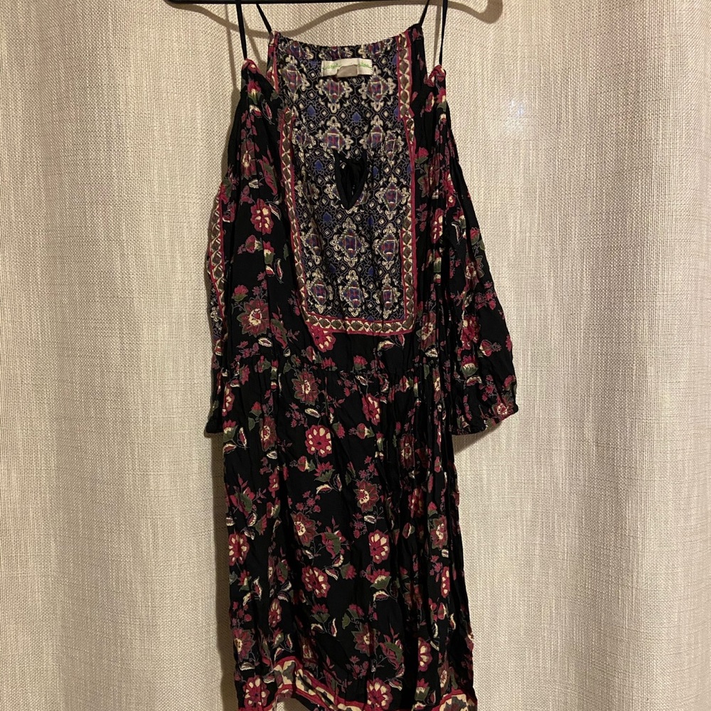 Cold shoulder dress